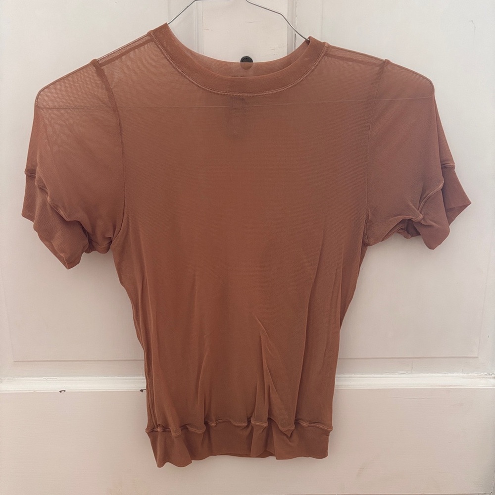 SKIMS brand new ladies mesh tee shirt XL